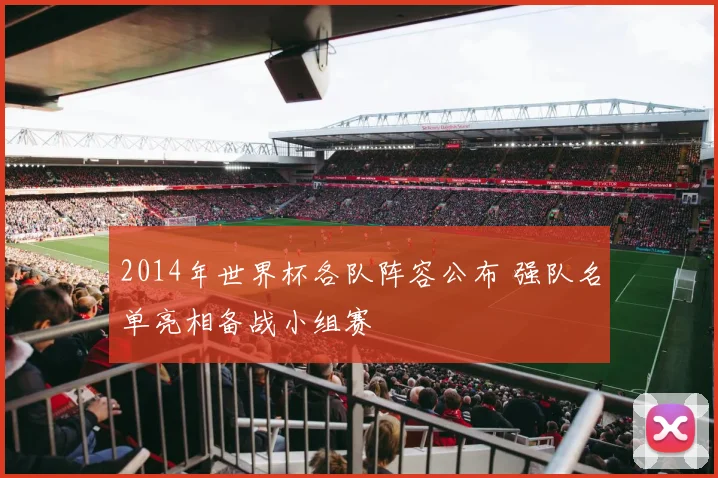 2014年世界杯各队阵容公布 强队名单亮相备战小组赛